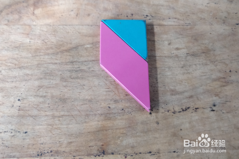 用七巧板怎样拼鼓槌?