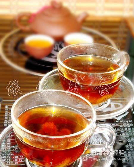 秋天必备的一杯茶-----罗汉果菊花茶