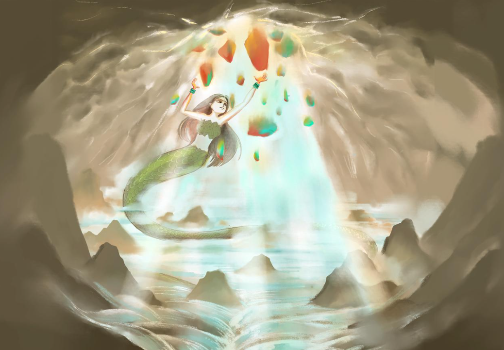 山海经女娲补天在第几章