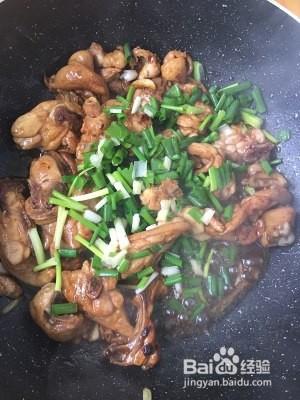 保健养生葱炒鸡肉