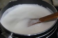 自制奶油白酱食品诱惑