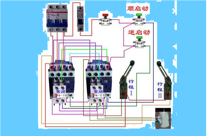 德力西交流接触器CJX2-0910 220V 怎么接线