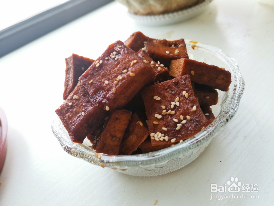 吃不胖的蜜汁豆干