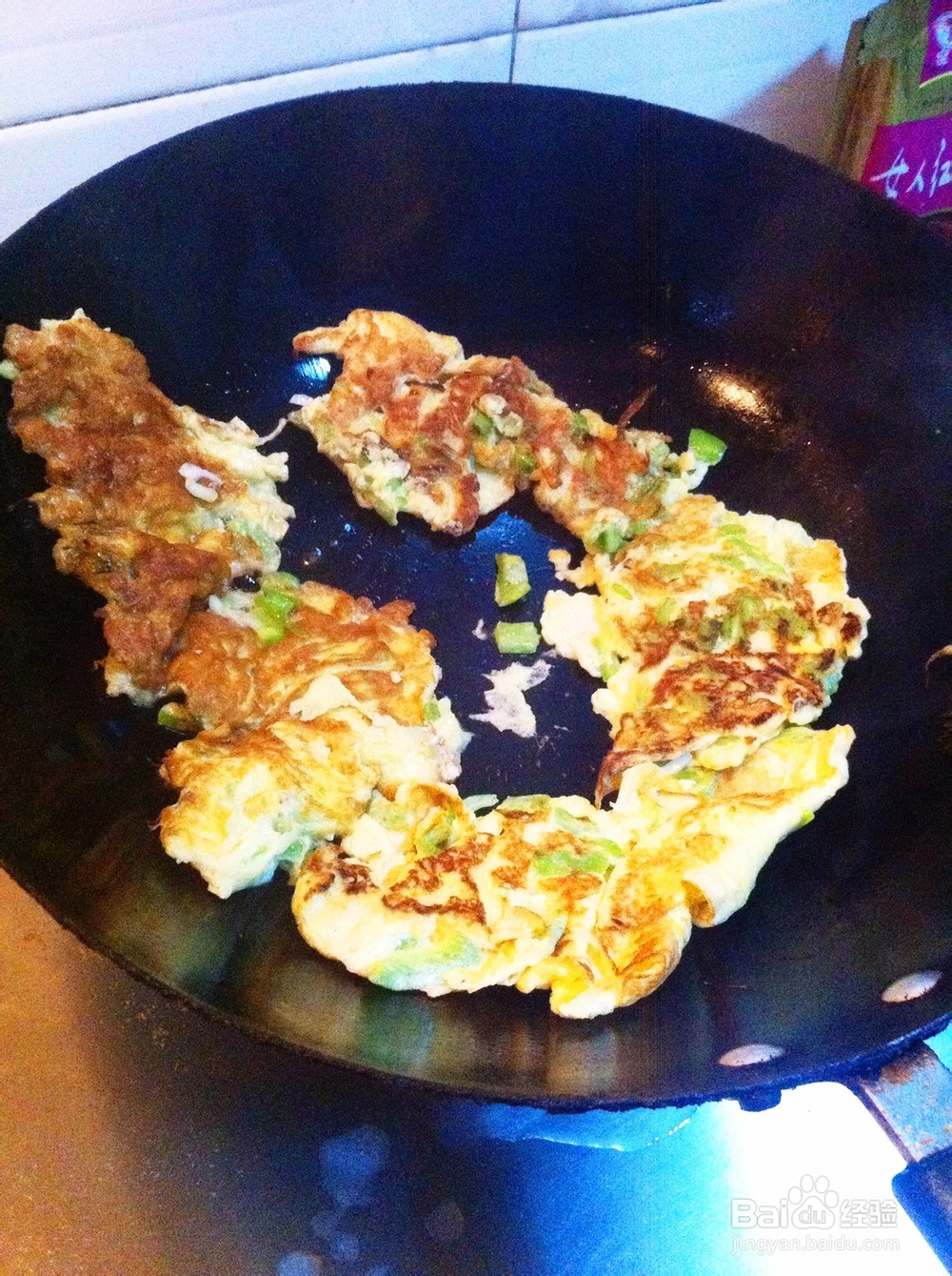 快手晚餐之尖椒摊鸡蛋,满满家的味道
