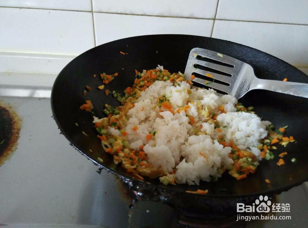 懒人菜谱之：蛋炒饭制作
