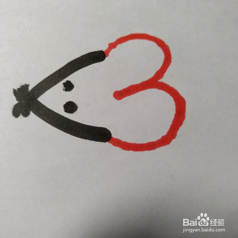 老鼠的简笔画技法(十六)