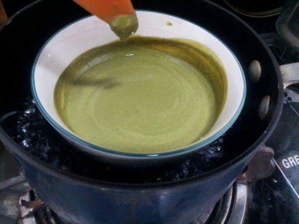 抹茶戚风慕司蛋糕