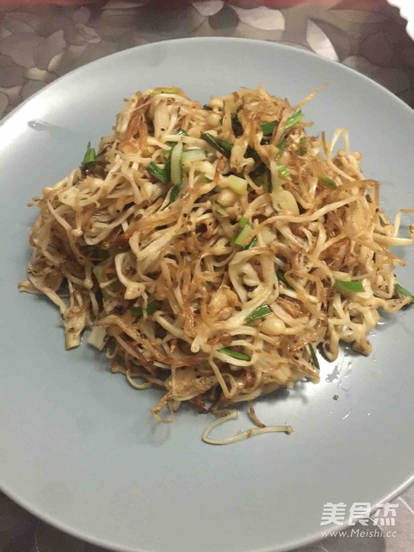黄油金针菇的做法