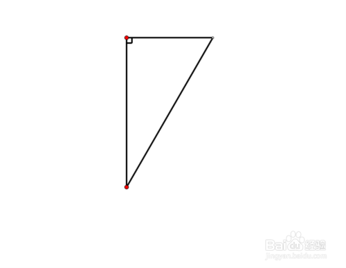 在几何画板中画出含有30°角的直角三角形