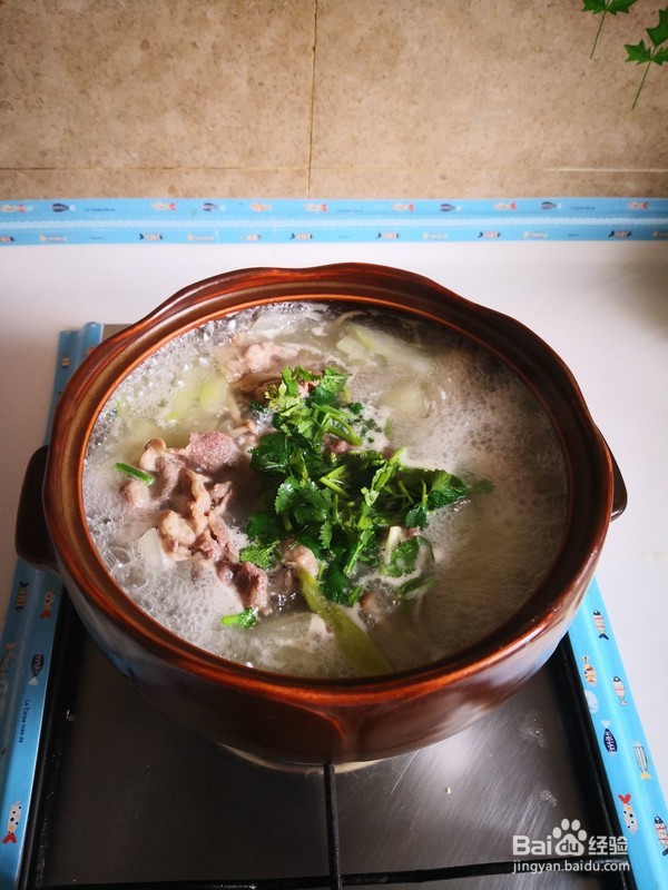 冬瓜羊肉汤的做法