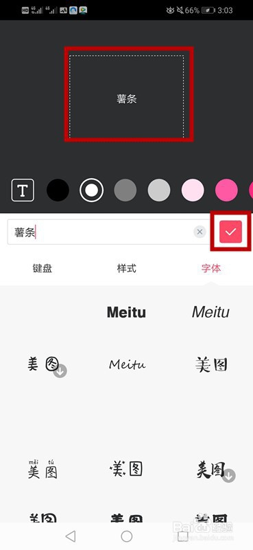 如何利用美图秀秀给图片加文字？