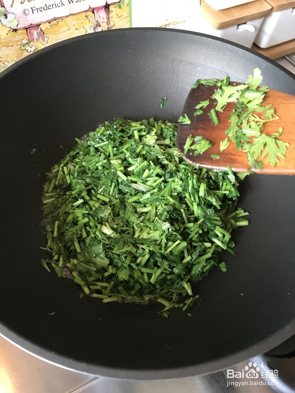 吃不胖的压力茼蒿蛤蜊小豆腐