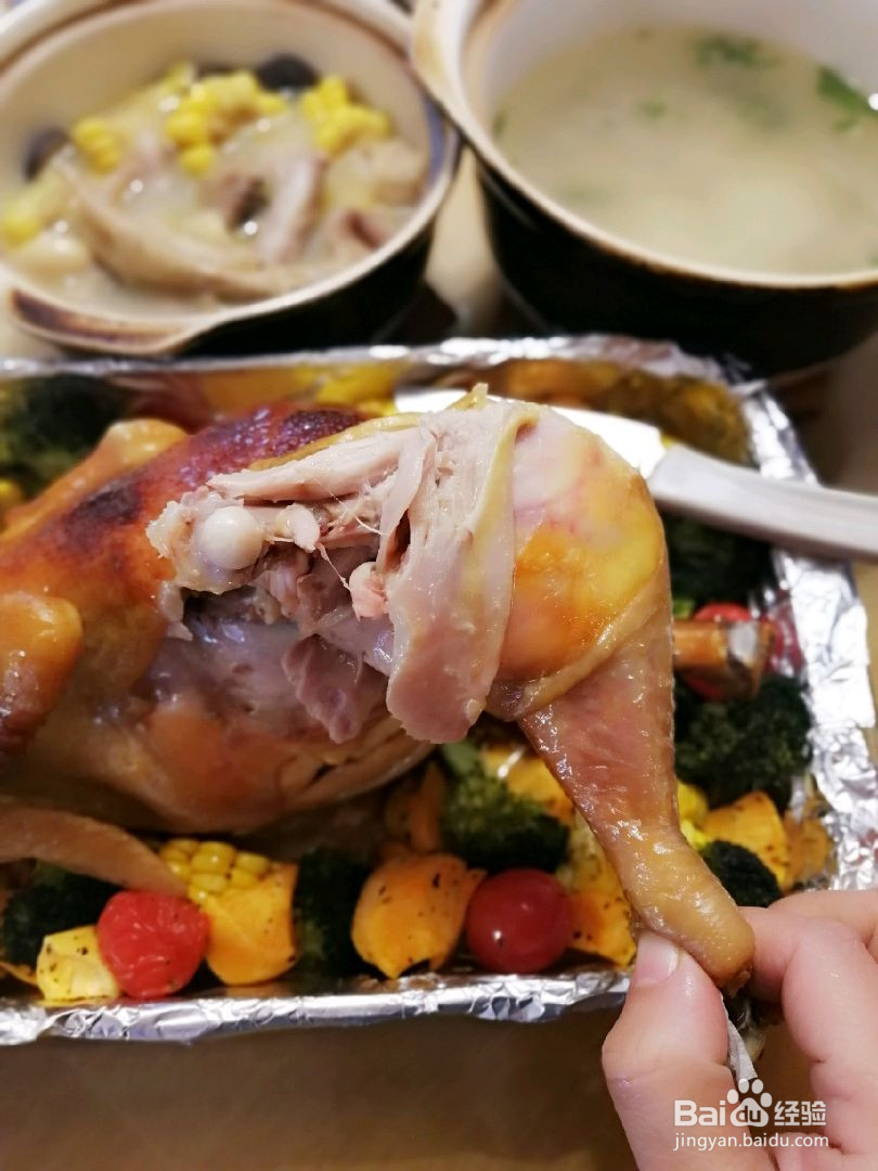 蜜汁苹果烤鸡的做法