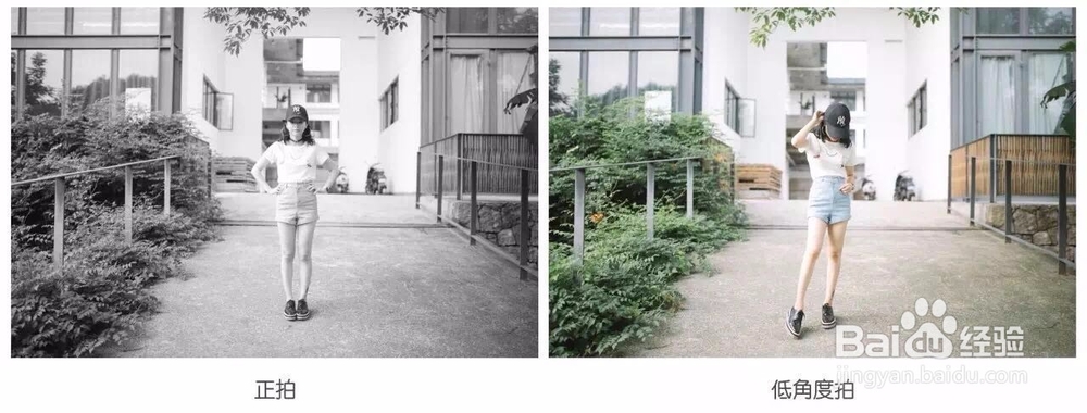 怎么拍照显得腿长