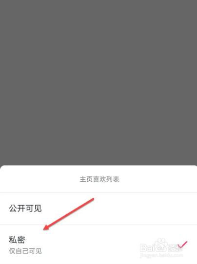 抖音在哪里可以设置不让别人看自己喜欢的作品