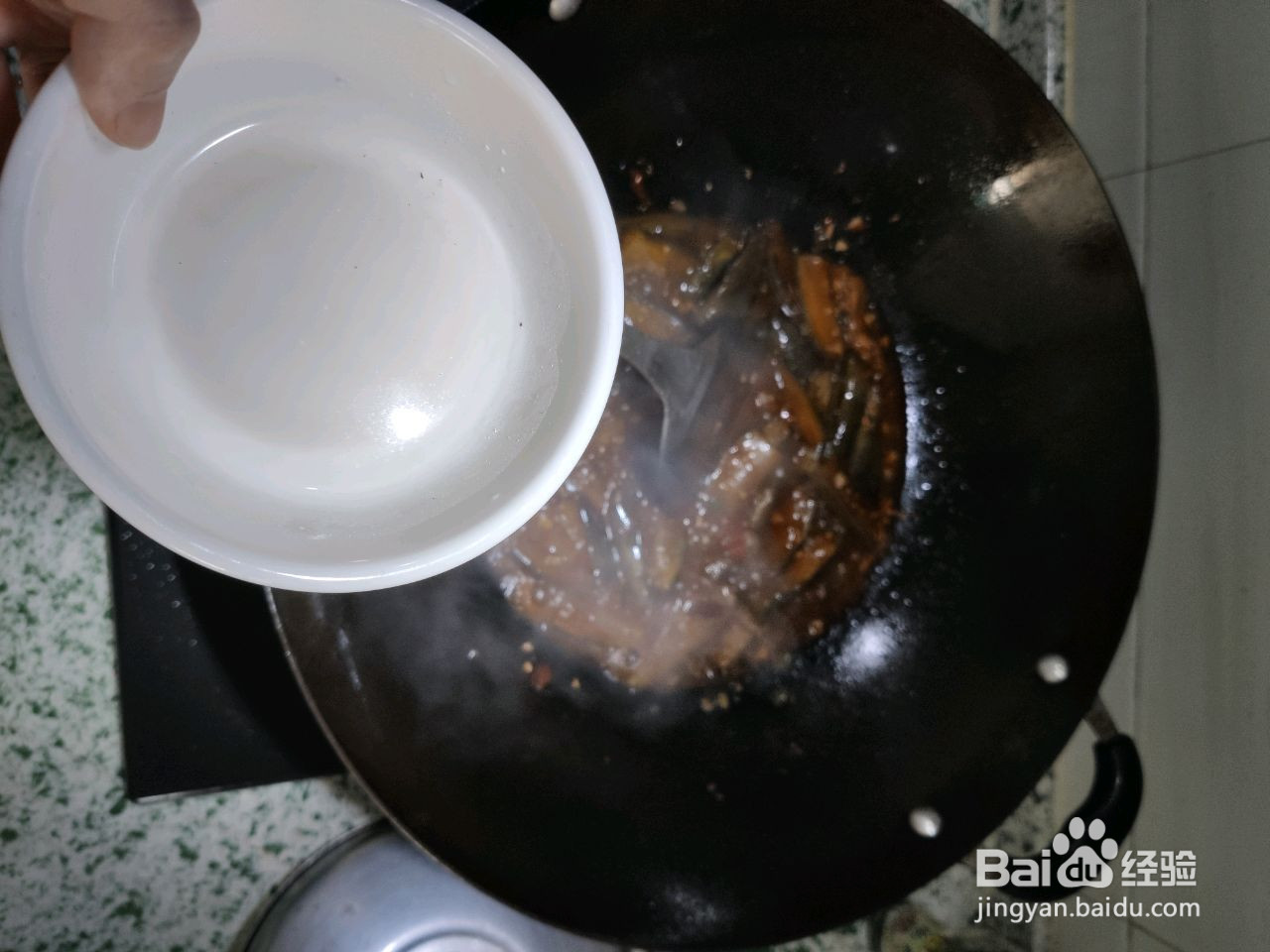 素版的鱼香茄子的做法