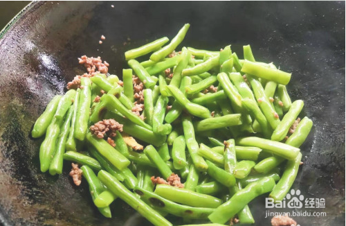 肉沫豆角怎么做