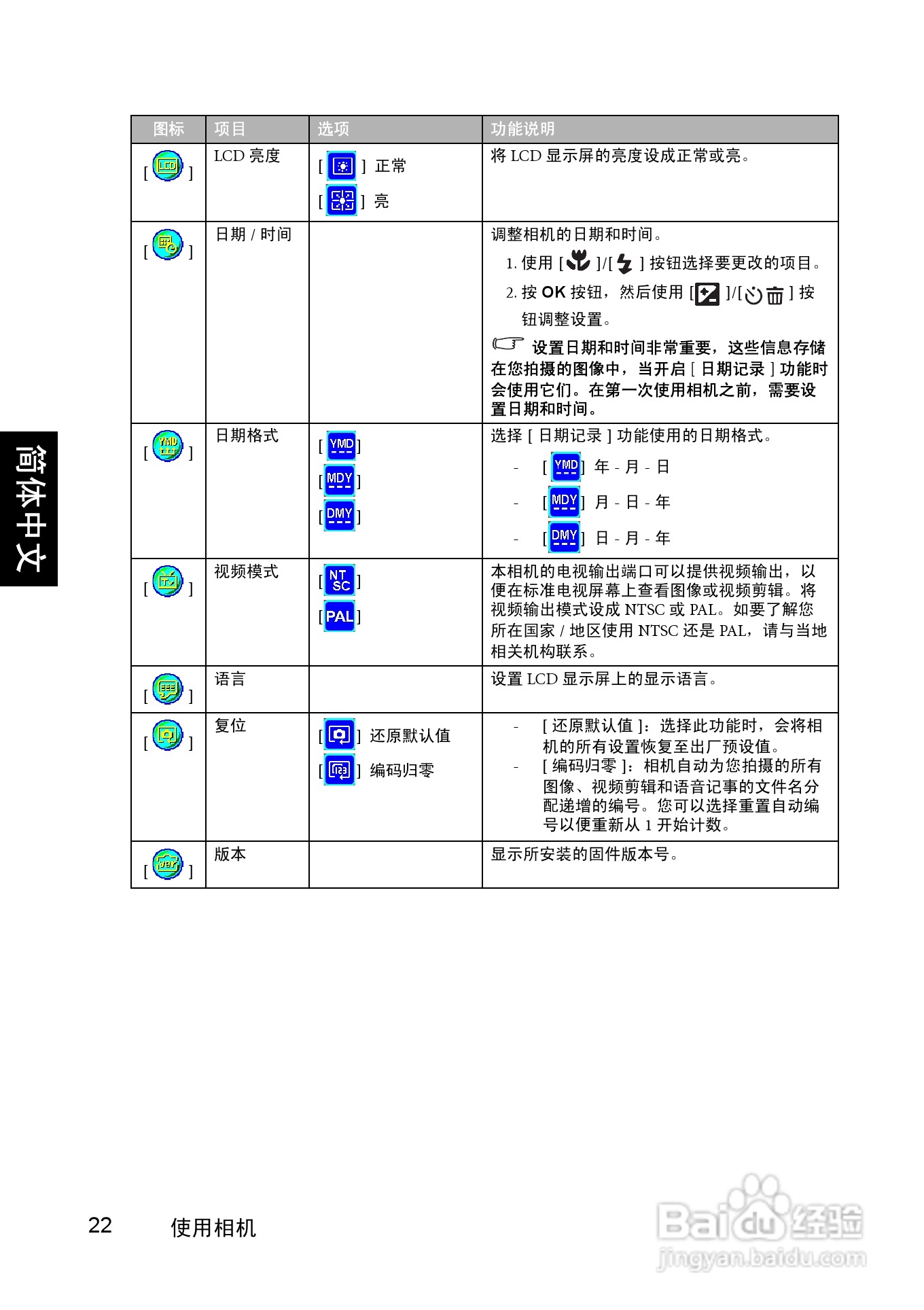 明基 DCE605数码相机说明书:[3]