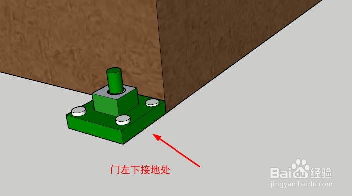 农家大院门的门轴怎么安装