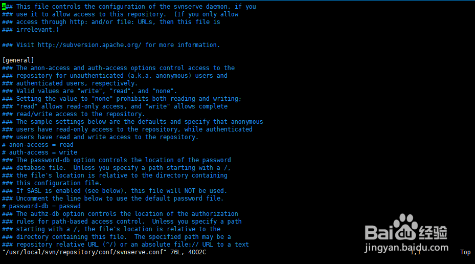 Ubuntu16.04 安装配置SVN服务器