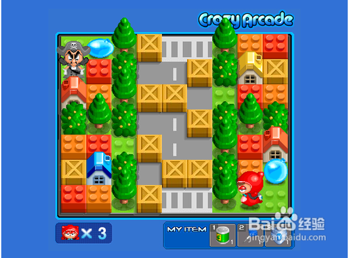 泡泡堂小游戏攻略