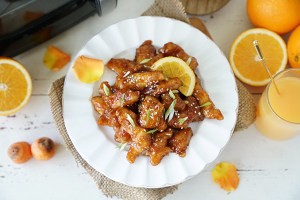 橙汁鸡胸的做法