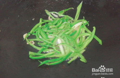 青椒炒肉丝怎么做