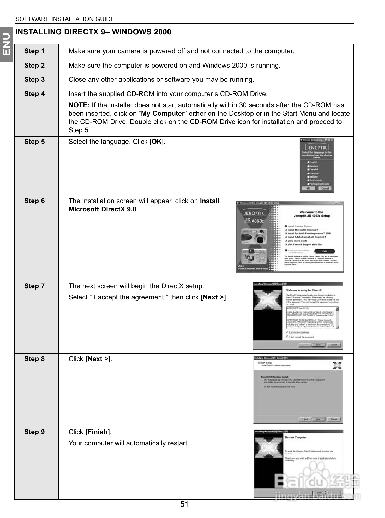JENOPTIK JD 4363z数码相机说明书:[6]