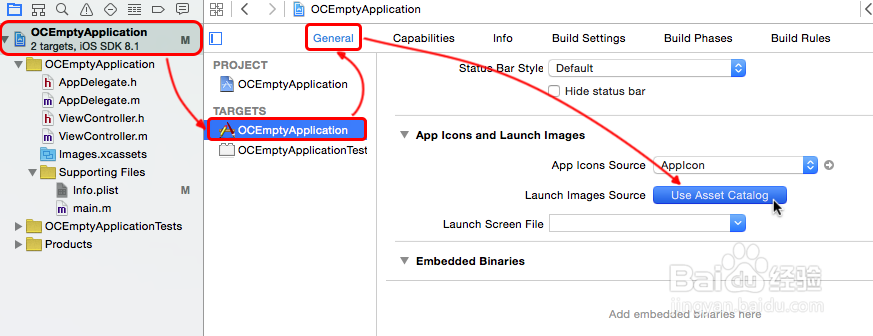 Xcode 6 正式版如何创建一个Empty Application
