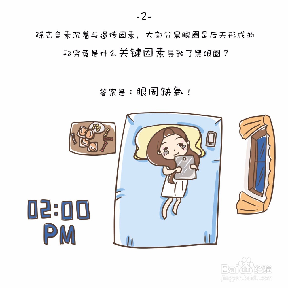 黑眼圈护理小知识