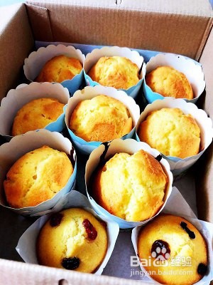简单易做的营养麦芬蛋糕制作教程