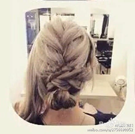 轻松几步打造优雅盘发