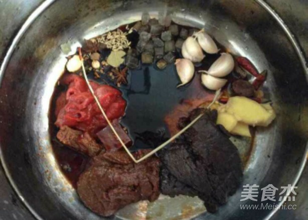 酱味拼盘的做法