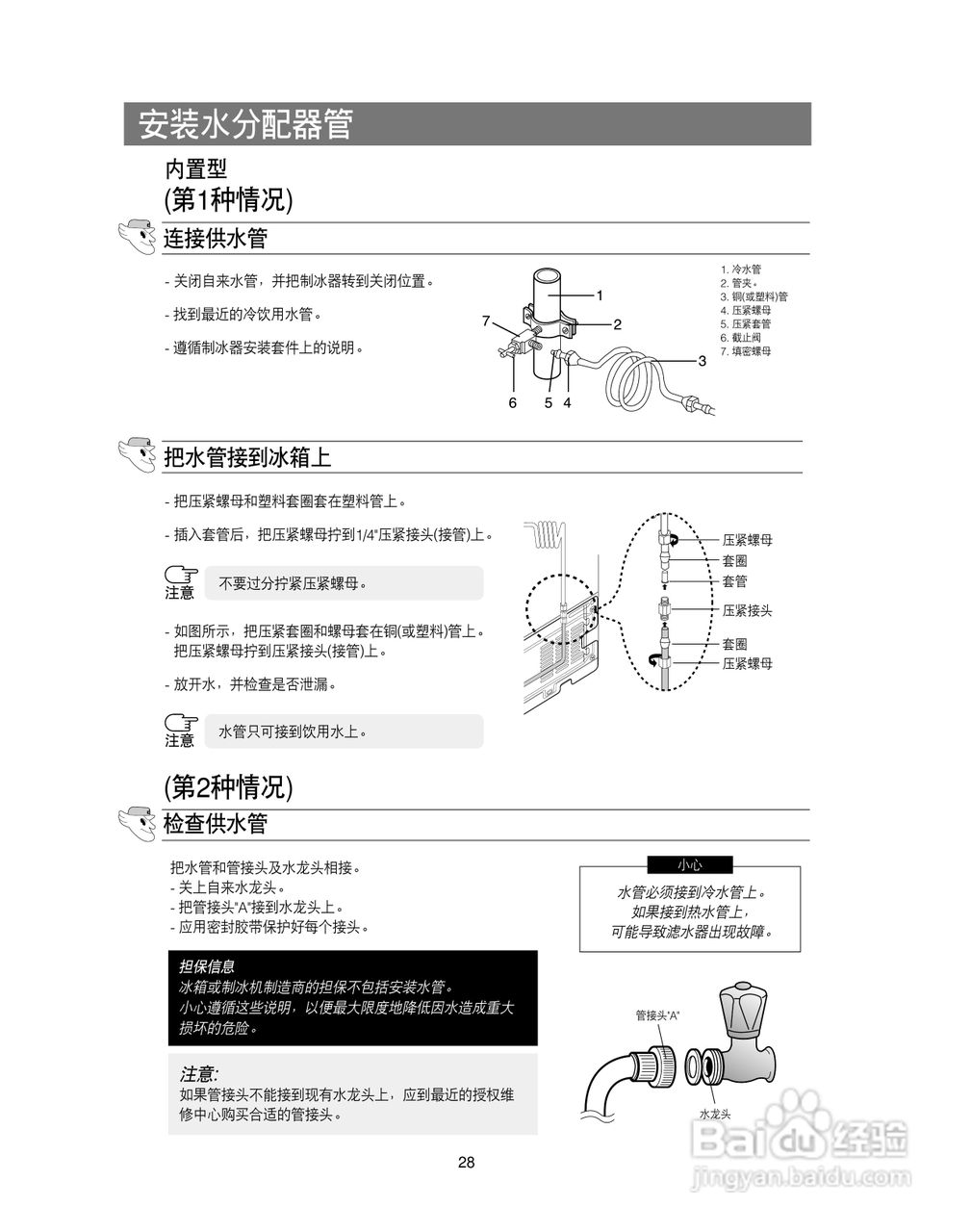 三星RS28KANS电冰箱使用说明书:[3]