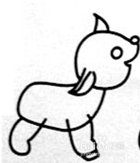 简笔画大全：[20]小狗的绘制方法