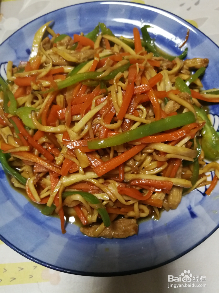 无法抵挡的杏鲍菇炒肉丝