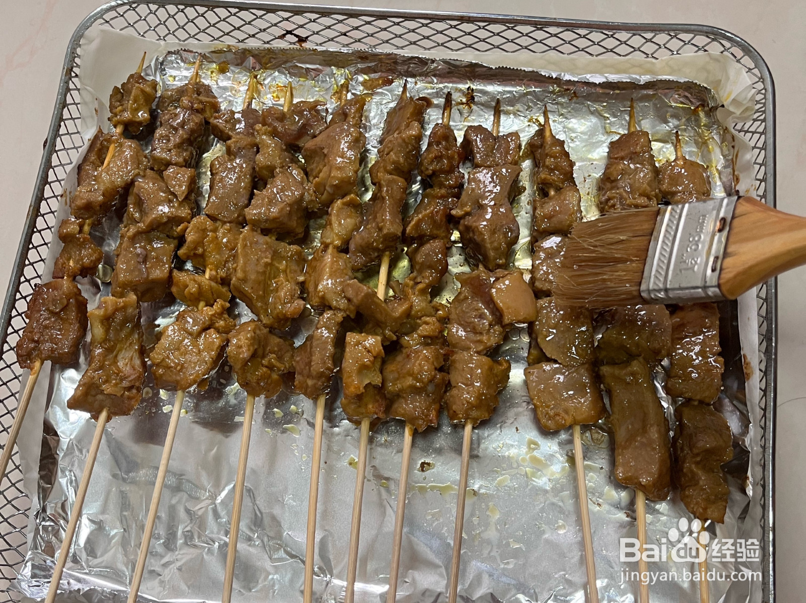 沙嗲牛肉烤串的做法