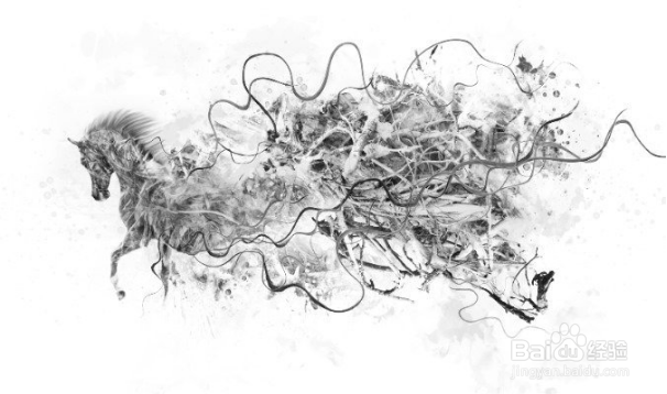 PS建筑插画教程