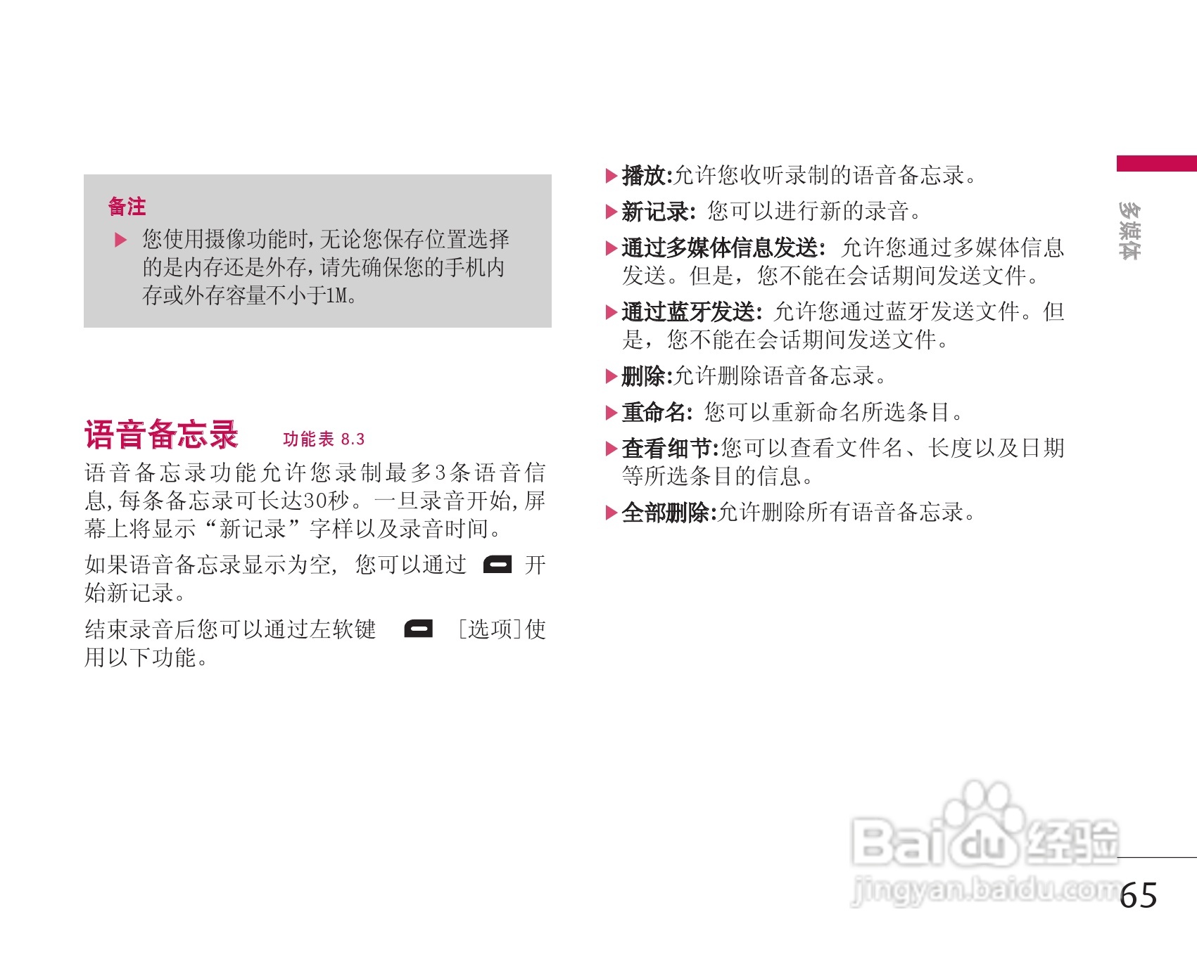 乐金手机KG338型使用说明书:[7]