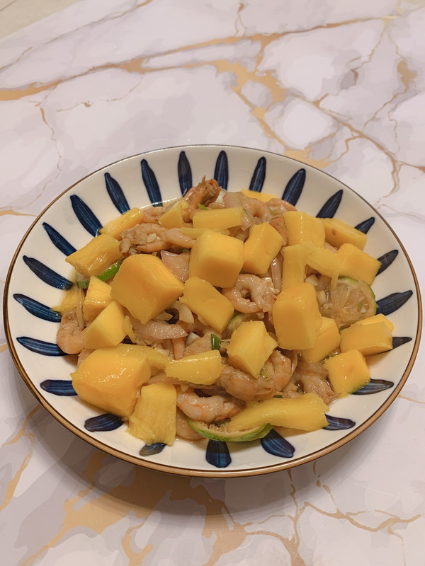 泰式芒果北极甜虾