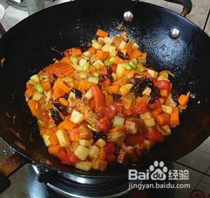 西红柿南瓜疙瘩汤