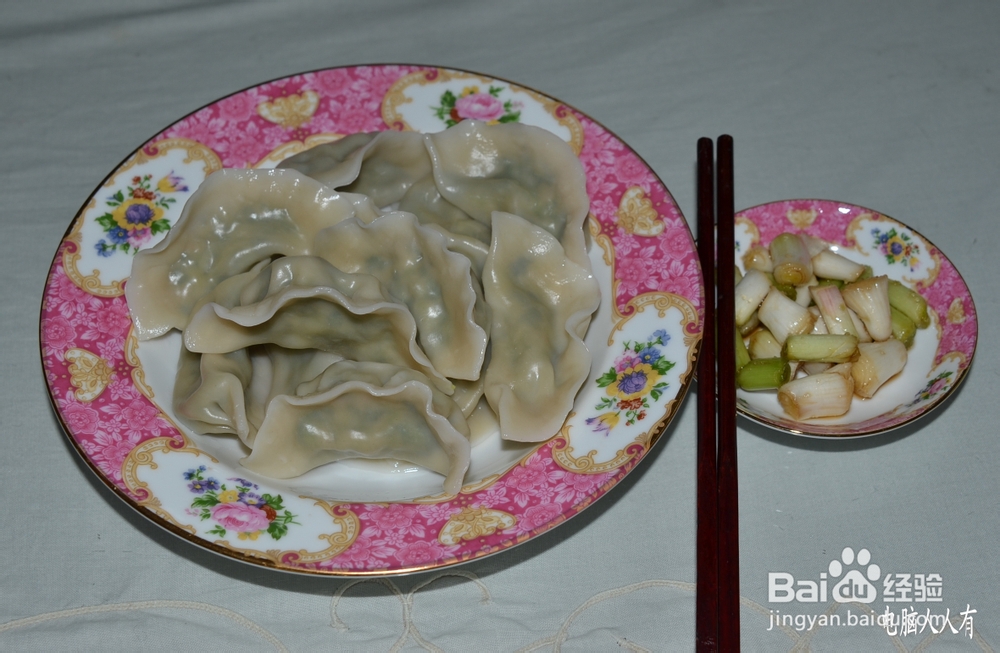 系列美食：[2]荠菜鲜肉水饺
