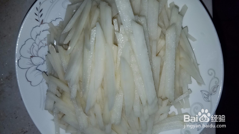 清炒土豆丝的家常做法