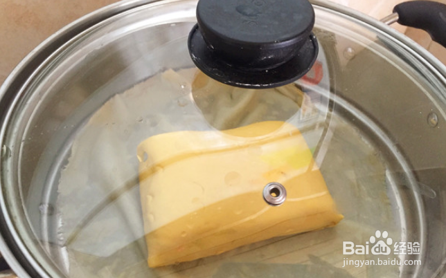 千层刀切南瓜馒头怎么做