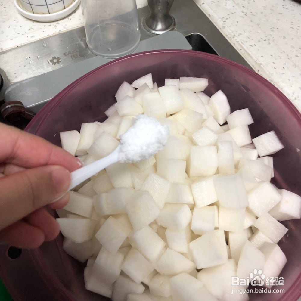 好吃到哭的秘酸甜泡萝卜