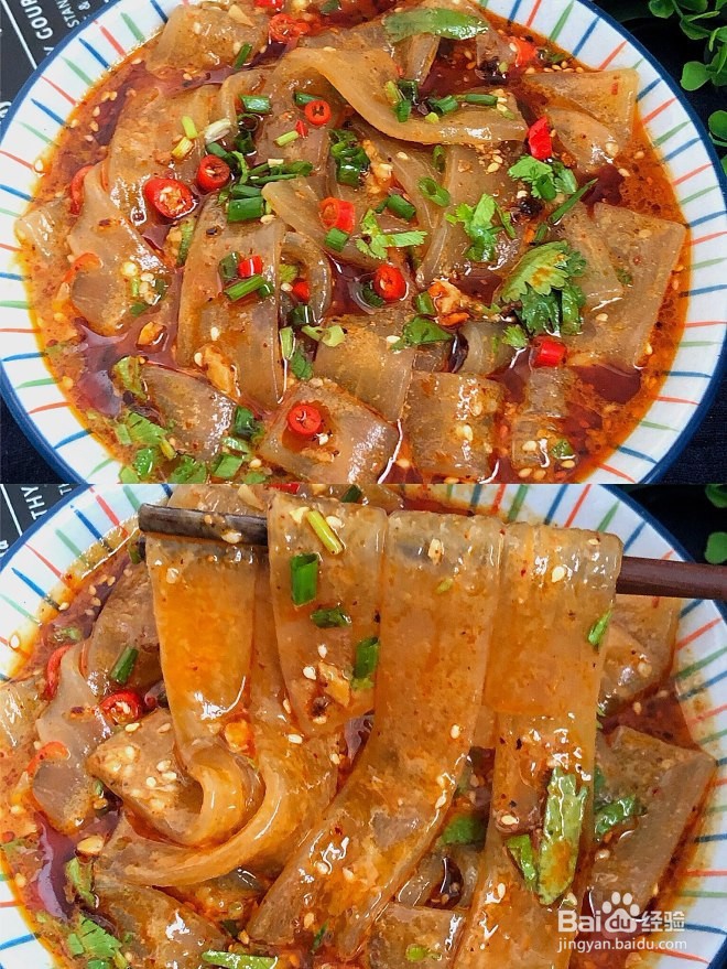 如何制作麻酱流汁宽粉