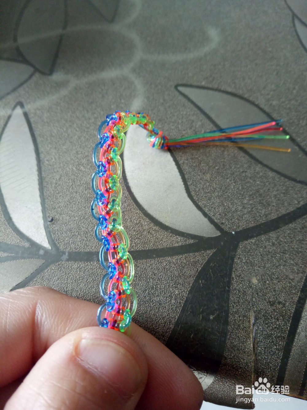 塑料绳编法图片