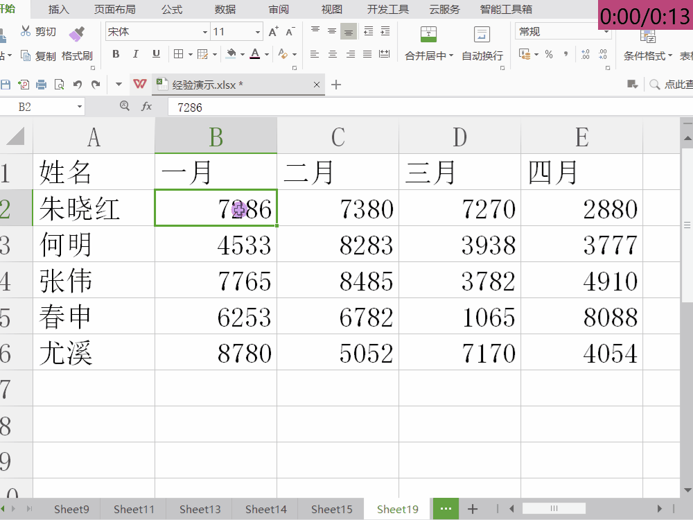 Excel一键高亮显示每行或每列的最小值或最大值