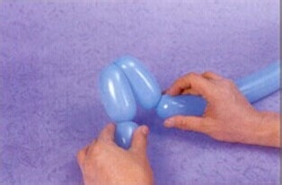 魔法气球造型教程系列之：[13]犀牛