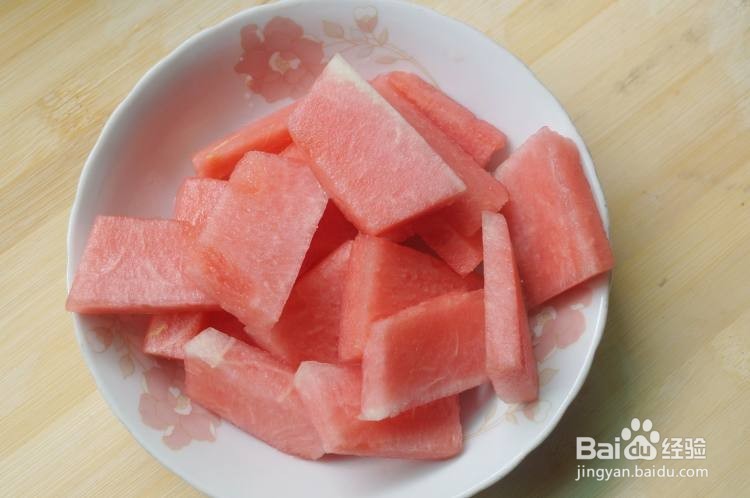 西瓜果冻做法
